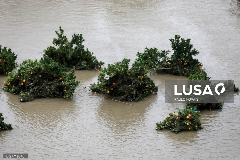 Mau tempo em Portugal.