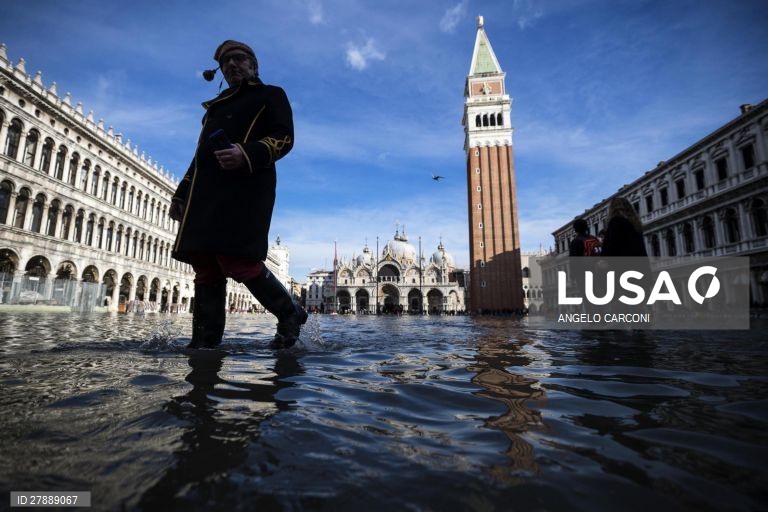 Itálias: Cheias em Veneza
