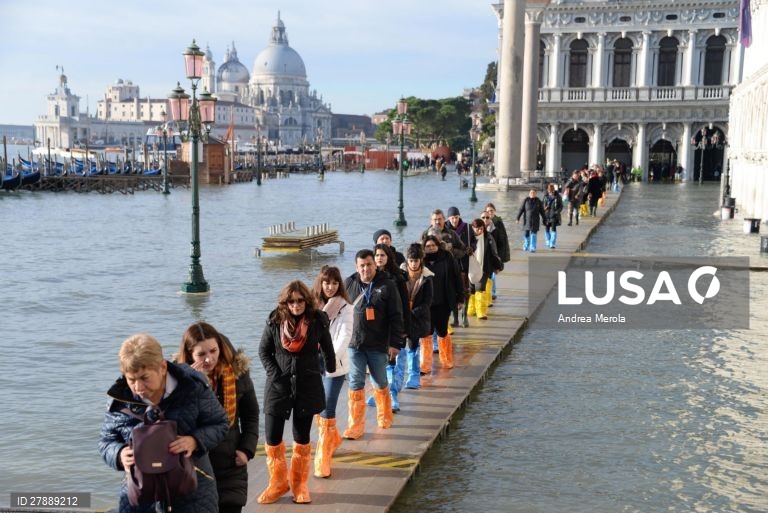 Itálias: Cheias em Veneza
