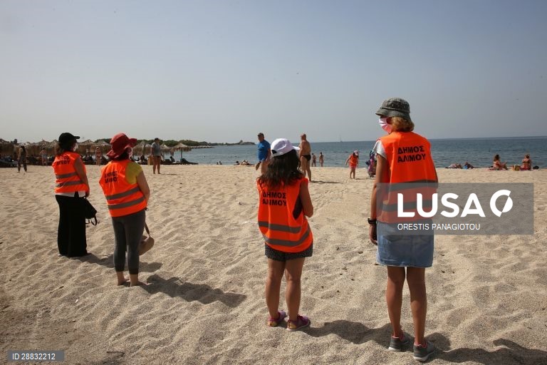 Covid-19: reabertura das praias na Grécia