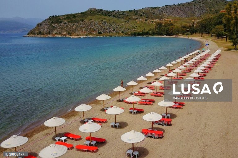 Covid-19: reabertura das praias na Grécia