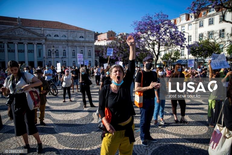 Manifestação nacional "Parados, Nunca Calados"