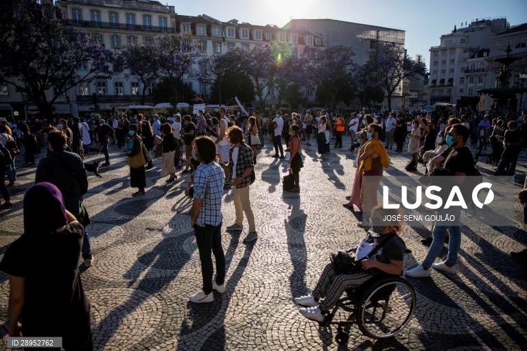 Manifestação nacional "Parados, Nunca Calados"