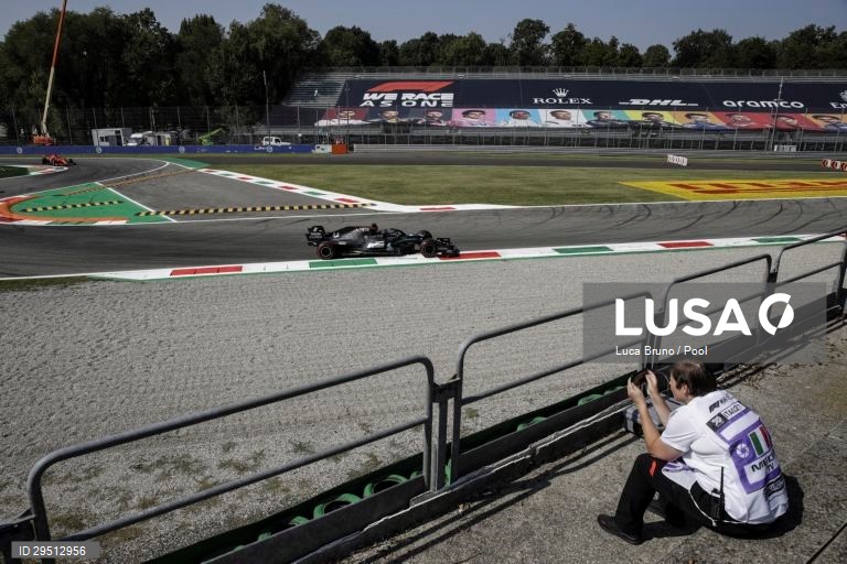 Sessão de treinos do Grande Prémio de Fórmula 1 de Itália