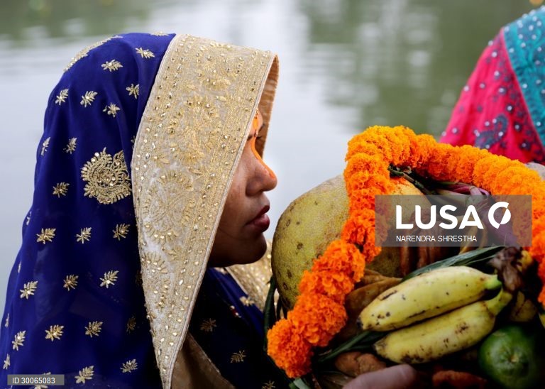 Índia: Festival Chhath Puja