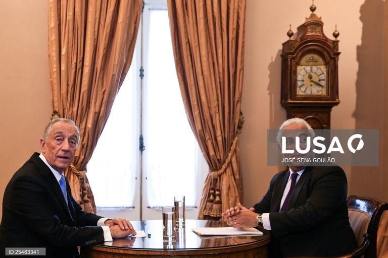 Marcelo Rebelo de Sousa três anos de mandato.