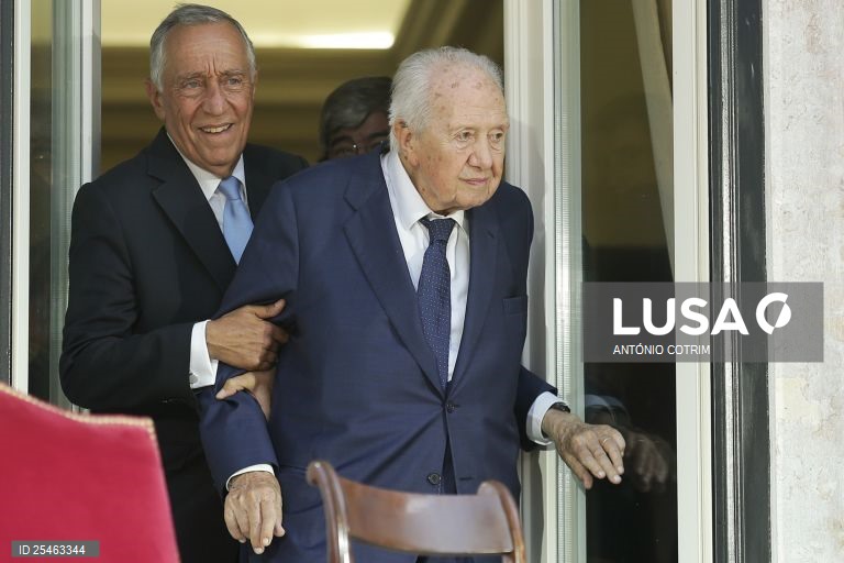 Marcelo Rebelo de Sousa três anos de mandato.