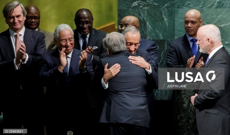Marcelo Rebelo de Sousa três anos de mandato.