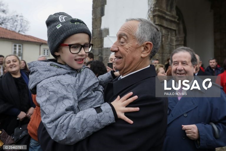 Marcelo Rebelo de Sousa três anos de mandato.