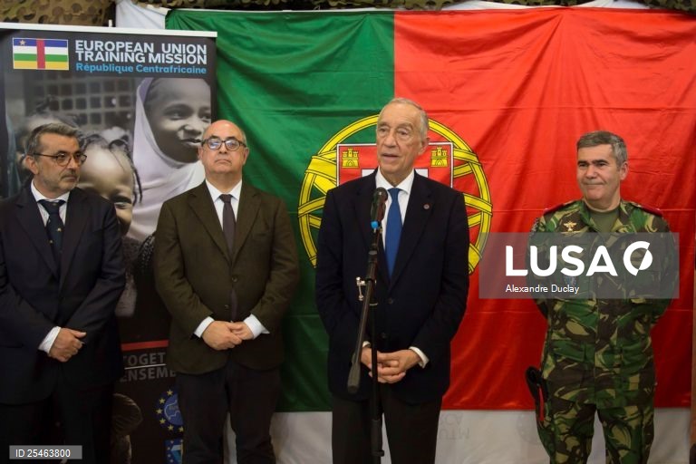 Marcelo Rebelo de Sousa três anos de mandato.