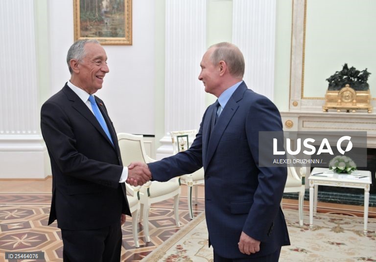 Marcelo Rebelo de Sousa três anos de mandato.