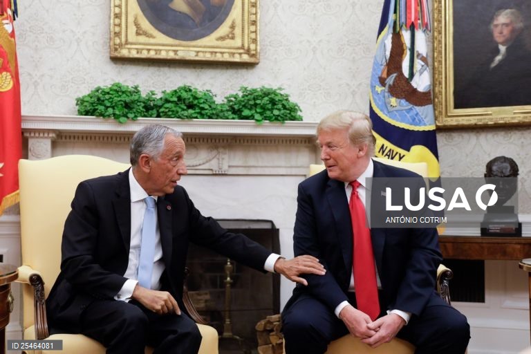 Marcelo Rebelo de Sousa três anos de mandato.