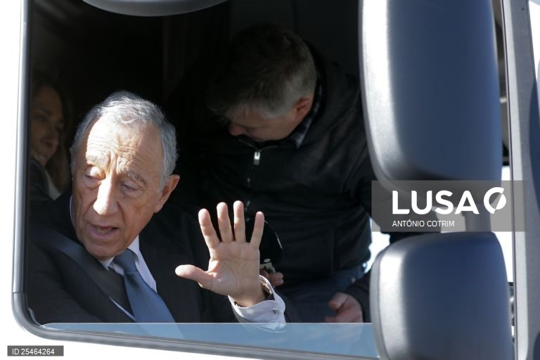Marcelo Rebelo de Sousa três anos de mandato.