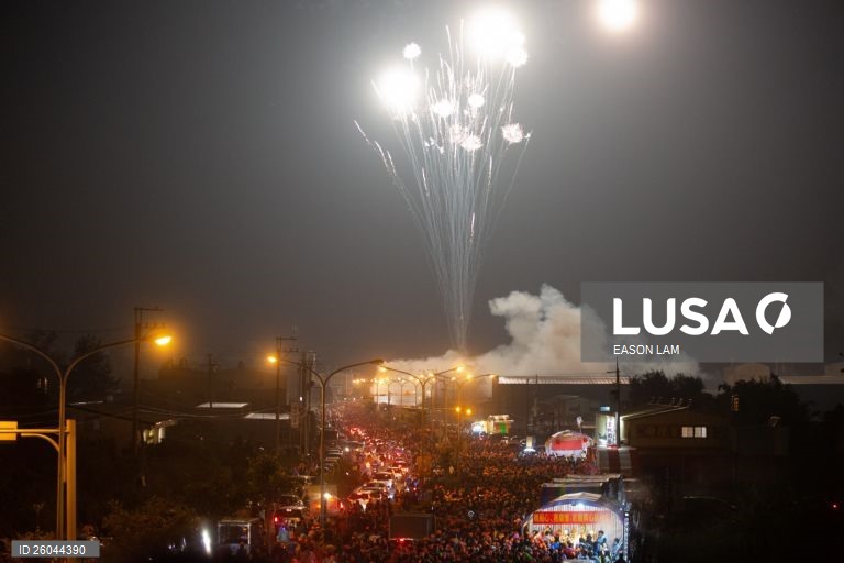 Taiwan: Procissão da deusa Mazu