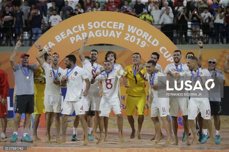 Paraguai: Portugal vence Itália por 6-4 e leva terceiro título mundial de futebol de praia.