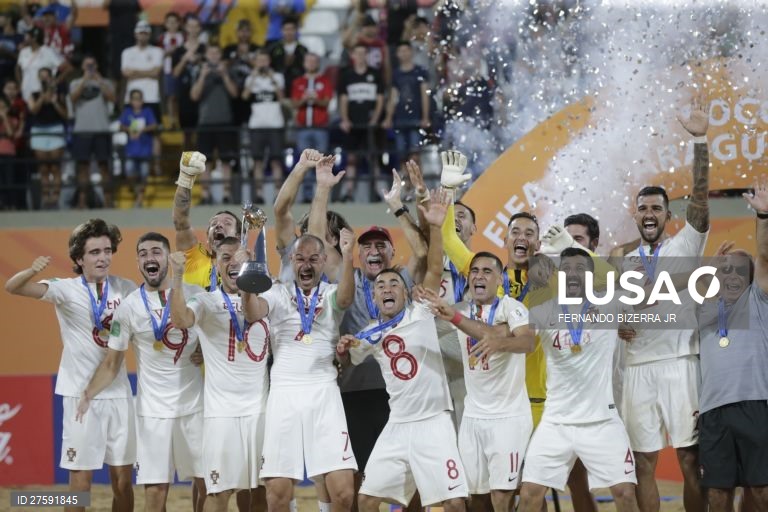 Paraguai: Portugal vence Itália por 6-4 e leva terceiro título mundial de futebol de praia.