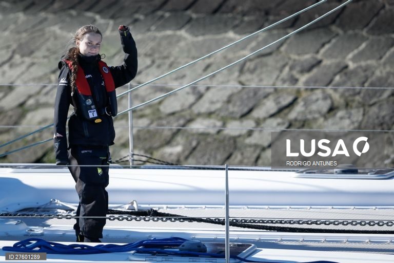 Greta Thunberg chega a Lisboa