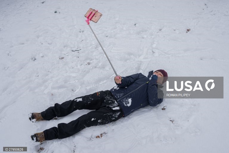 Neve em Pequim