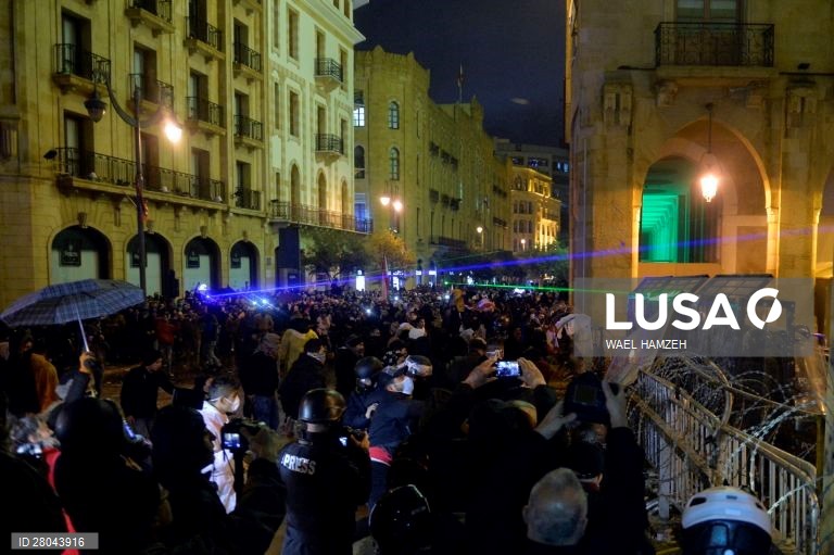 Protestos contra o Governo em Beirute