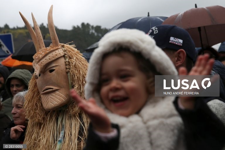 Cortejo dos caretos de Lazarim