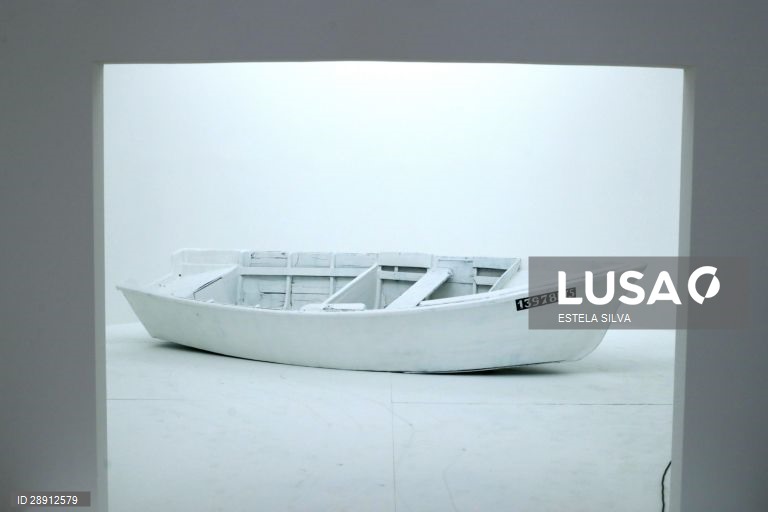 Montagem da exposição de Yoko Ono no Museu de Arte Contemporânea de Serralves, no Porto, 29 de maio de 2020. A exposição é inaugurada no dia 30 de maio. ESTELA SILVA/LUSA