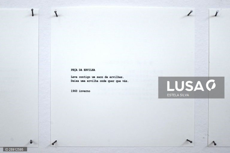 Montagem da exposição de Yoko Ono no Museu de Arte Contemporânea de Serralves, no Porto, 29 de maio de 2020. A exposição é inaugurada no dia 30 de maio. ESTELA SILVA/LUSA