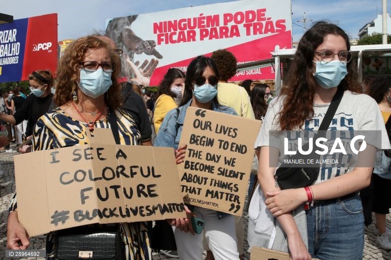 Manifestações antirracistas e antifascistas - "Black Lives Matter" em Portugal
