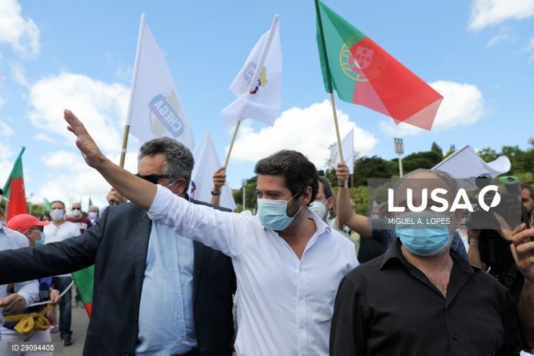 Chega: Manifestação em Lisboa