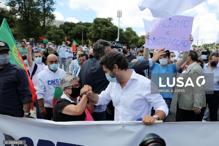 Chega: Manifestação em Lisboa