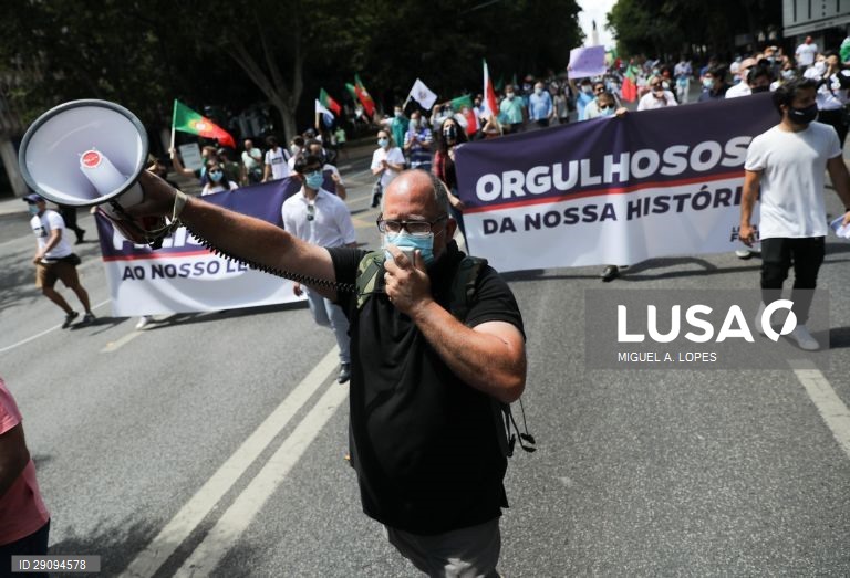 Chega: Manifestação em Lisboa