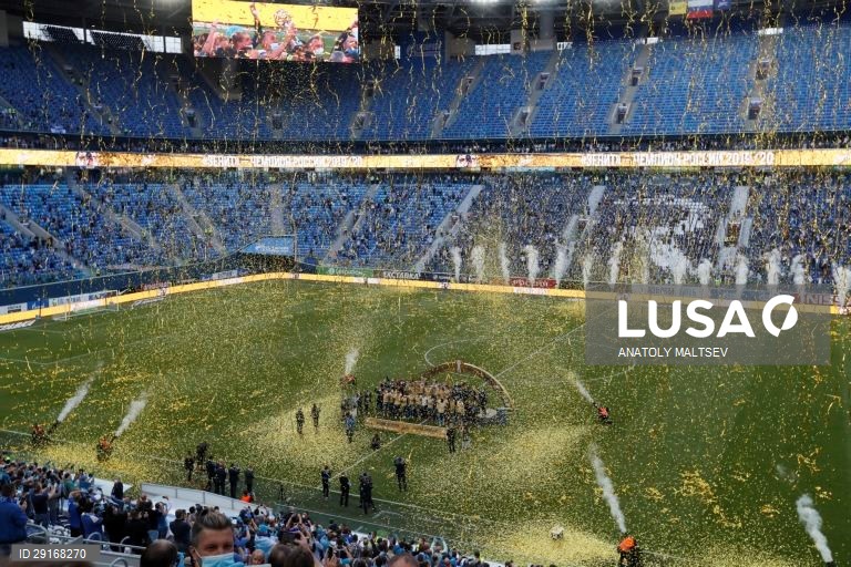 Zenit sagra-se campeão de futebol da Rússia