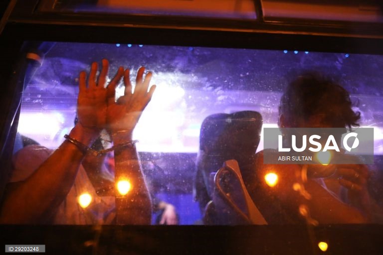 Protestos contra o primeiro-ministro israelita Benjamin Netanyahu 