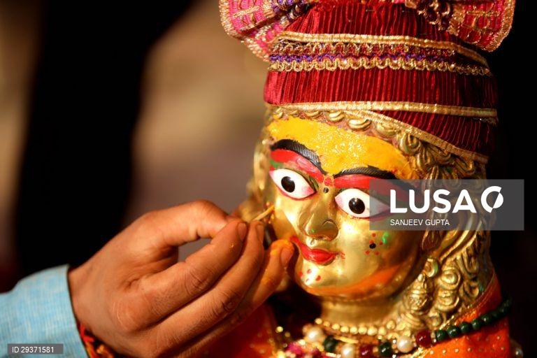 Índia: Celebrações do aniversário de Krishna