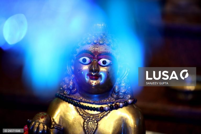 Índia: Celebrações do aniversário de Krishna