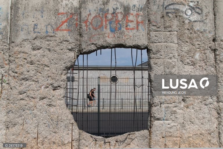 59º aniversário da construção do Muro de Berlim