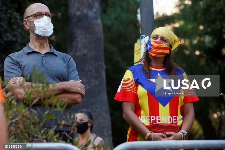 Espanha: Celebrações do Dia da Catalunha
