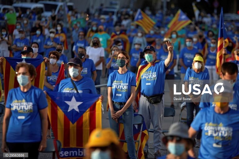 Espanha: Celebrações do Dia da Catalunha