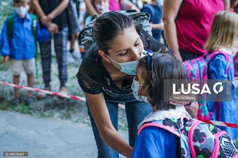 Reabertura de escolas em Itália