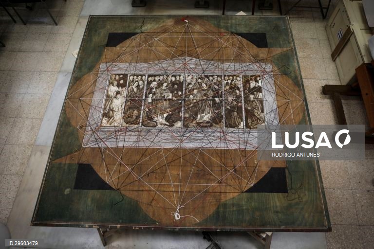 Reportagem sobre restauro de peças do Almada Negreiros, no Instituto José de Figueiredo, em Lisboa, 17 de setembro de 2020. (ACOMPANHA TEXTO DE 19 DE SETEMBRO QUE 2020). RODRIGO ANTUNES/LUSA