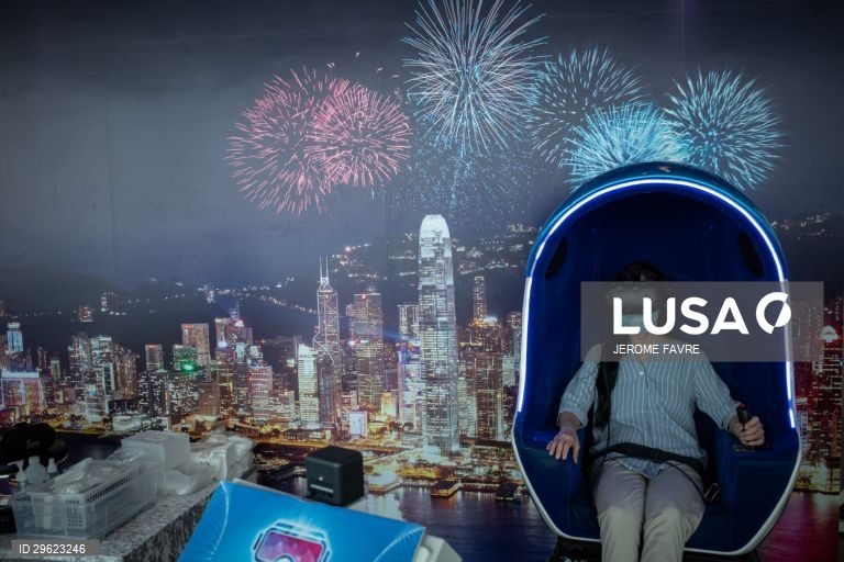 Sky100 Observation Deck em Hong Kong