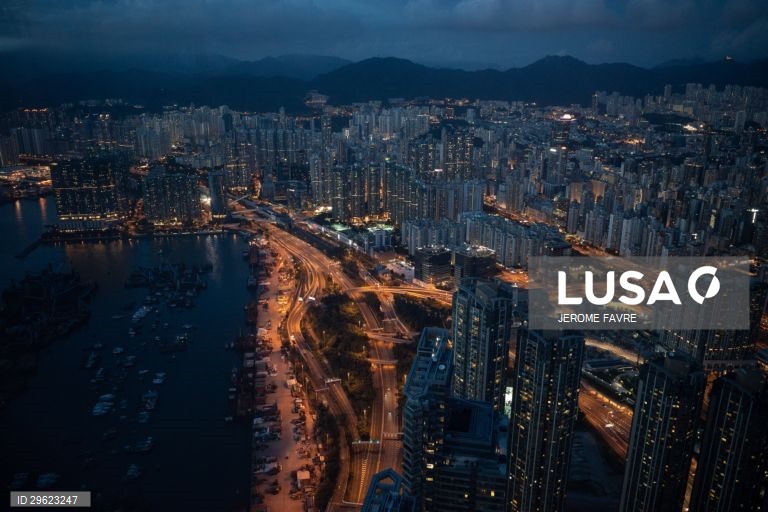 Sky100 Observation Deck em Hong Kong