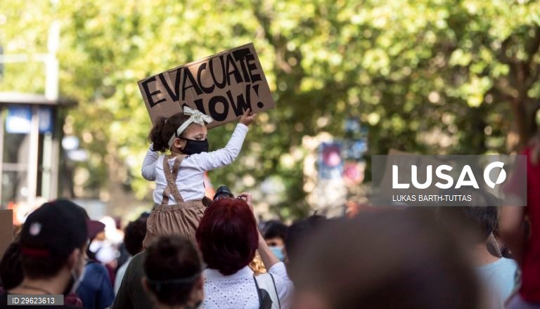 Manifestação em Munique