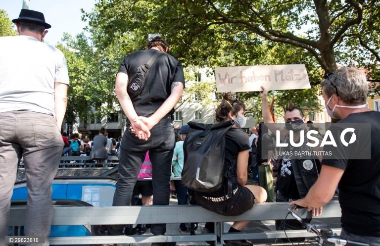 Manifestação em Munique