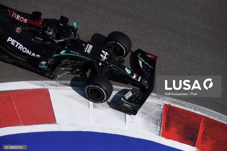 Sessão de treinos do Grande Prémio de Fórmula 1 da Rússia