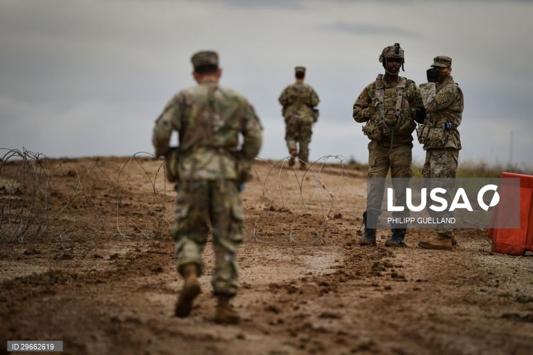 Exercício militar na Alemanha