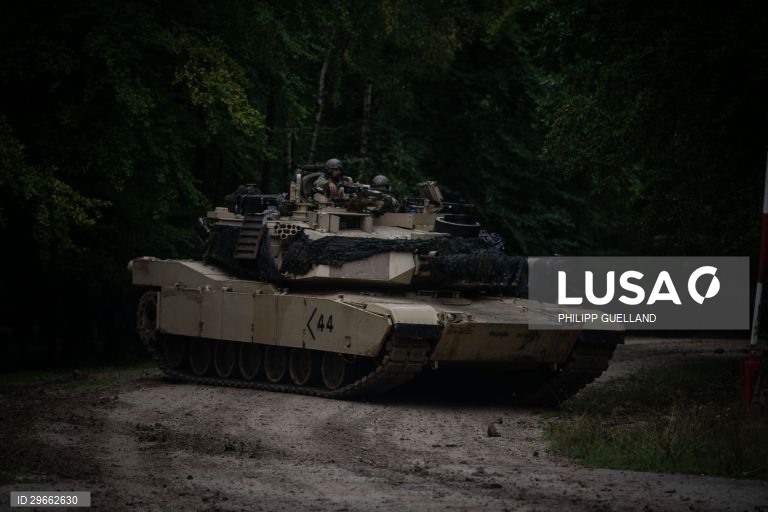 Exercício militar na Alemanha