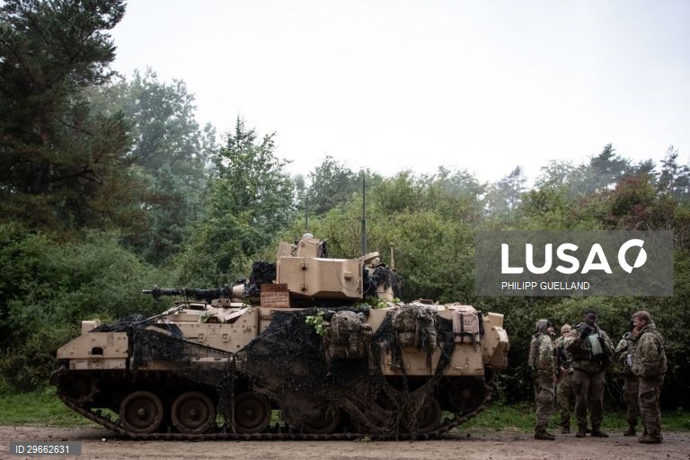 Exercício militar na Alemanha