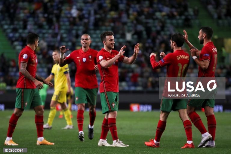 Liga das Nações: Portugal vs Suécia