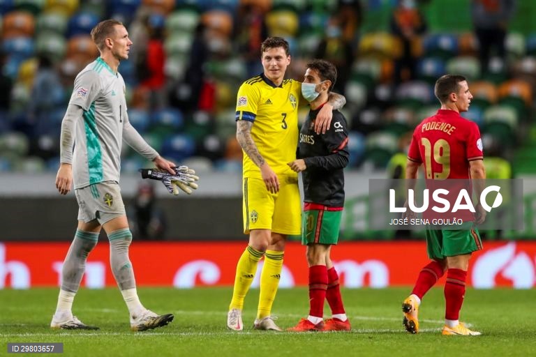 Liga das Nações: Portugal vs Suécia