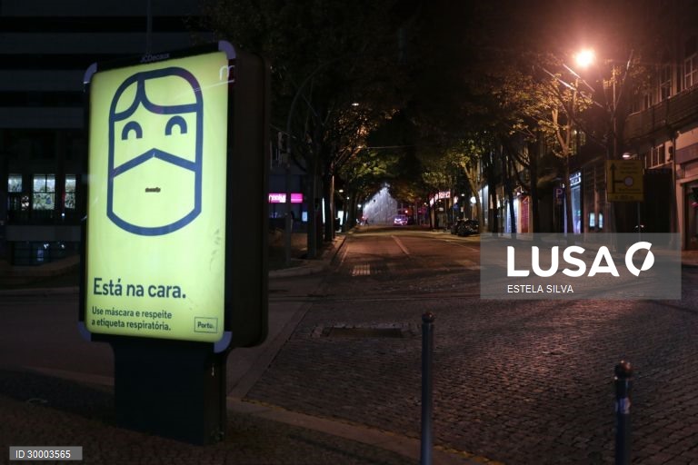 Covid-19: Recolher obrigatório no Porto